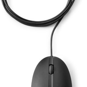 HP Desktop 320M - Maus - 3 Tasten - kabe