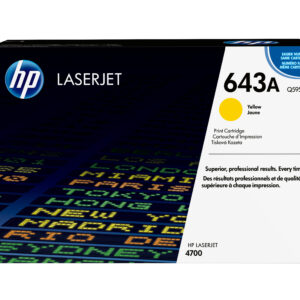 Toner HP 643A / Q5952A Yellow