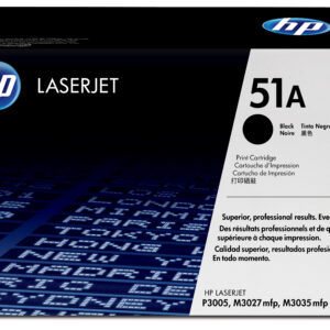 Toner HP 51A / Q7551A Black