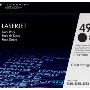 Toner HP 49X / Q5949XD Black