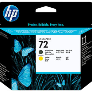 Tinte HP 72 / C9384A Matte Black/Yellow Druckkopf