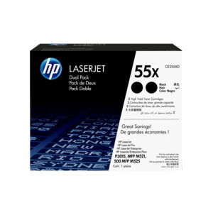 Toner HP 55X / CE255XD Black
