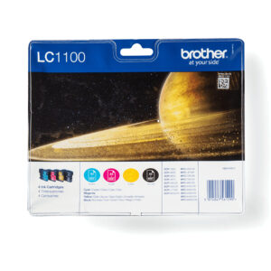 Tinte Brother LC-1100 VALBP Multipack (C/M/Y/BK)