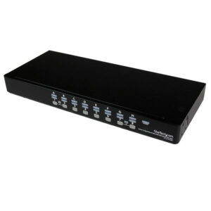 StarTech.com 16 Port 1U Rackmount USB KV