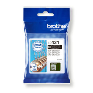 Brother LC421BK - Schwarz - original - T