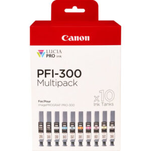 Canon PFI-MBK/PBK/CO/GY/R/C/M/Y/PC/PM 10