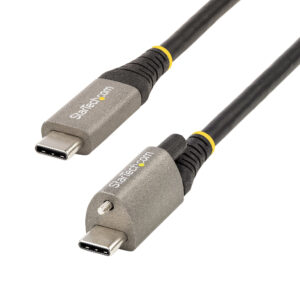 StarTech 3ft 1m Top Screw Locking USB C