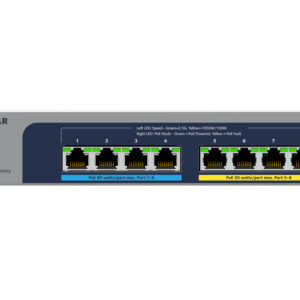 NETGEAR Plus MS108EUP - Switch - managed