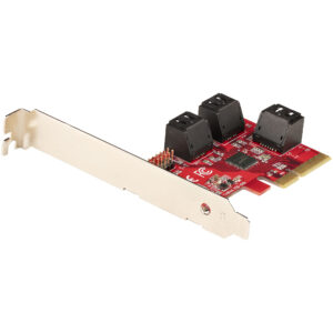SATA PCIe Card/Controller Card, 6 Ports