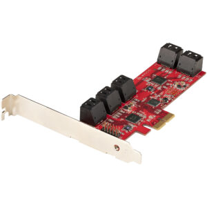 SATA PCIe Card/Controller Card, 10 Ports