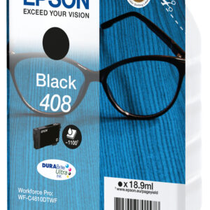 Epson 408 - 18.9 ml - Schwarz - original