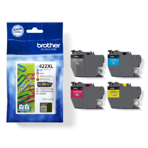 Brother LC422XL - 4er-Pack - Schwarz, Ge