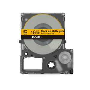 Epson LabelWorks LK-4YBJ - Schwarz auf m