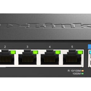 D-Link DMS-107 - Switch - unmanaged - 5