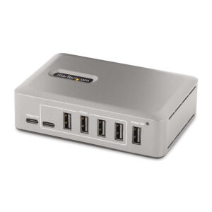 StarTech.com 10-Port USB-C Hub, USB C Ve