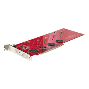 StarTech.com Quad M.2 PCIe Adapterkarte,