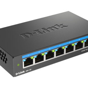 D-Link DMS-108 - Switch - unmanaged - 8