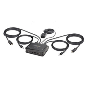StarTech.com 2-Port USB-C Kabel KVM Swit