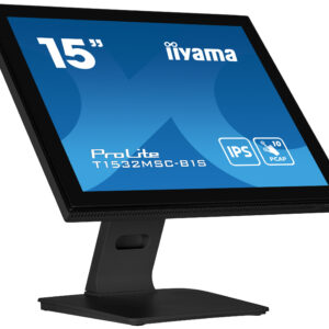 15" PCAP Bezel Free Front, 10P Touch, 10