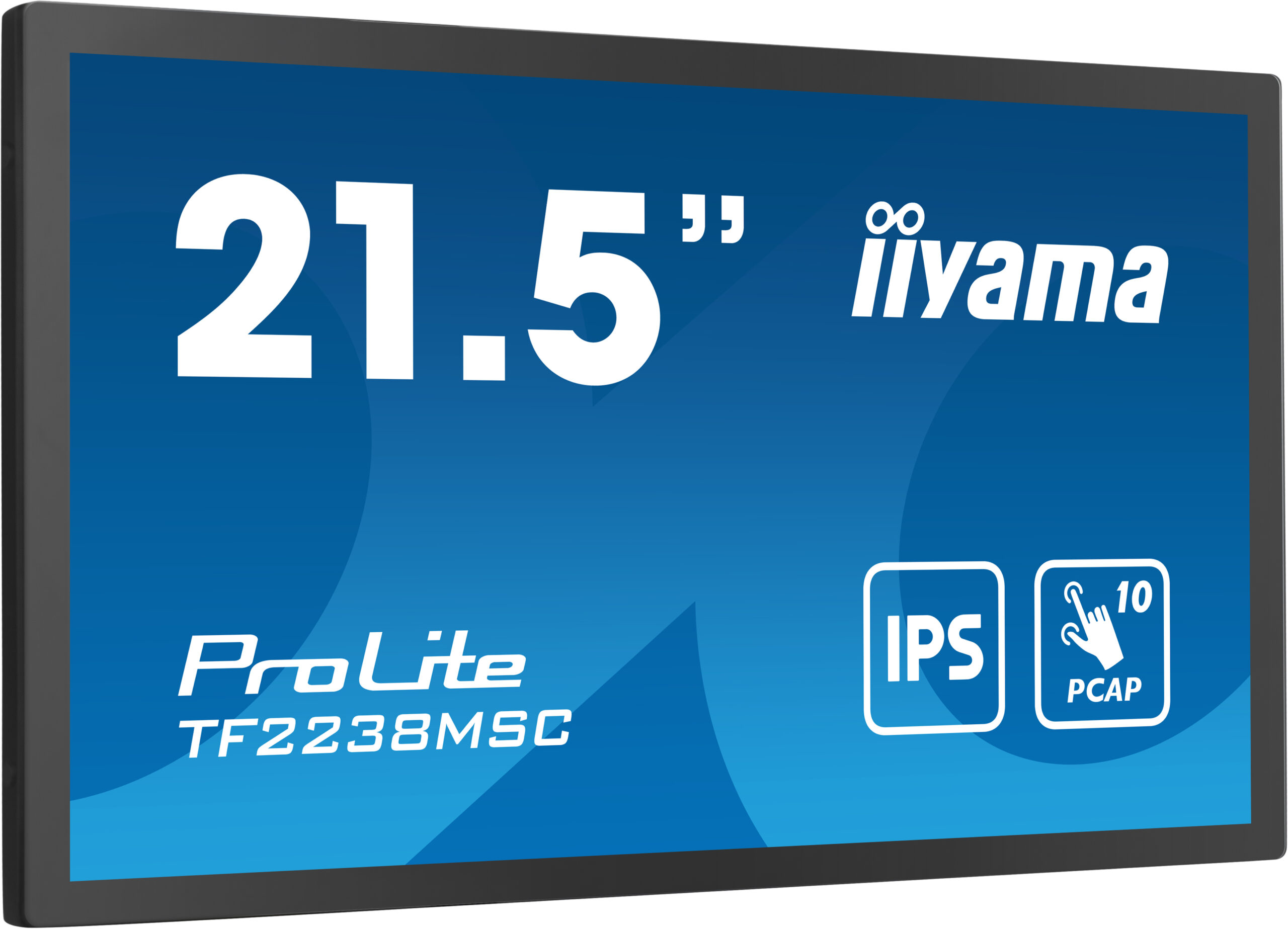 21,5" Bonded PCAP Bezel Free 10P Touch w