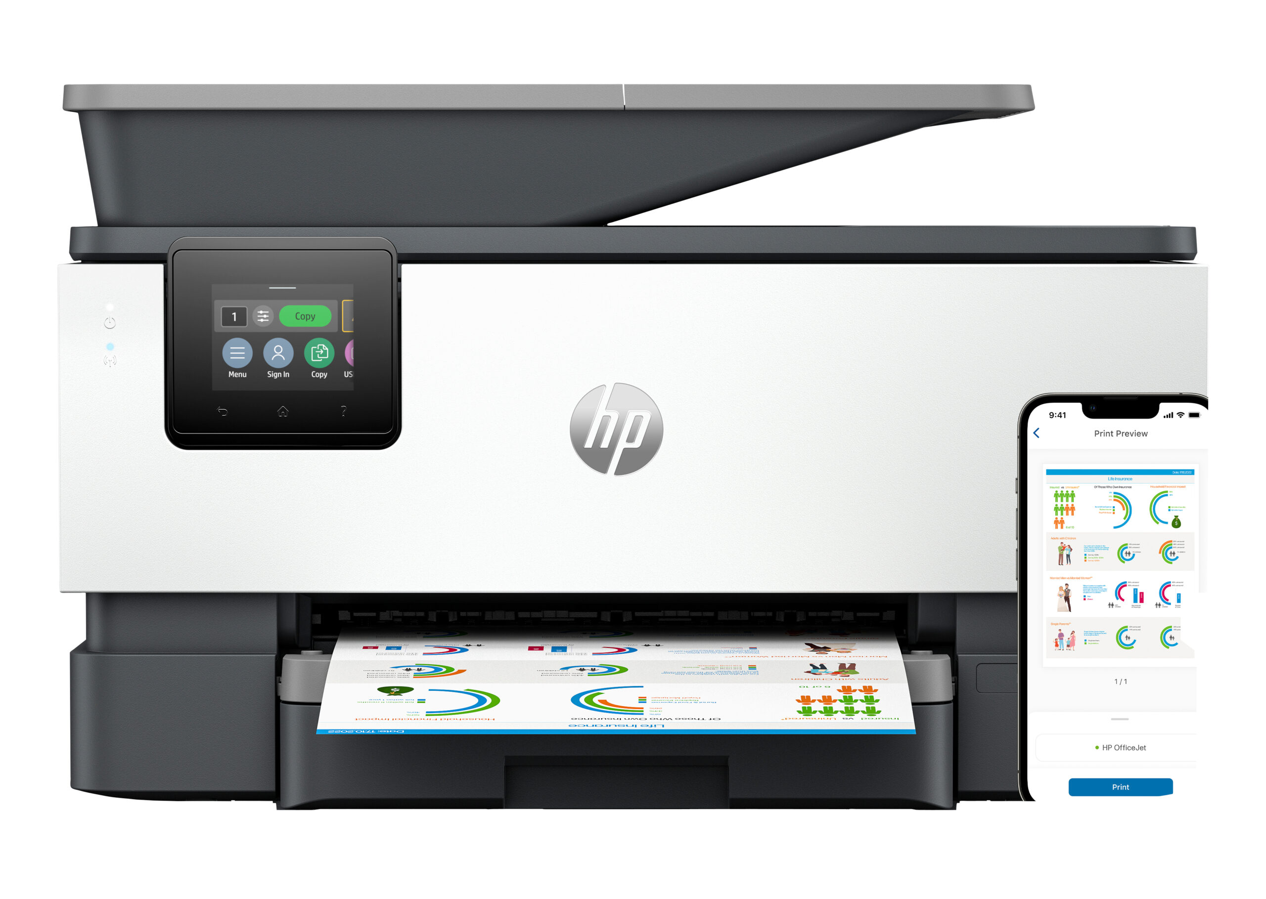 HP Officejet Pro 9120b All-in-One - Mult