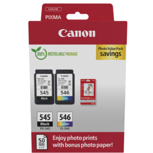 Canon PG-545 / CL-546 Value Pack - 2er-P