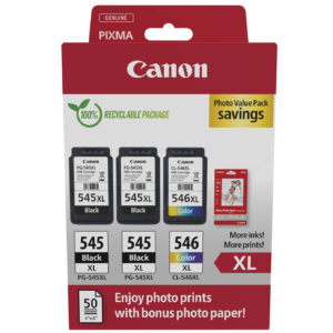 Canon PG-545 XL/CL-546XL Photo Value Pac