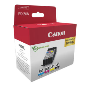 Canon CLI-581 BK/C/M/Y Multi Pack - 4er-