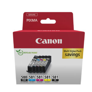 Canon PGI-580/CLI-581 PGBK/C/M/Y/BK Mult