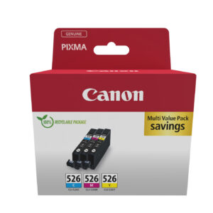 Canon CLI-526 C/M/Y Multi pack - 3er-Pac