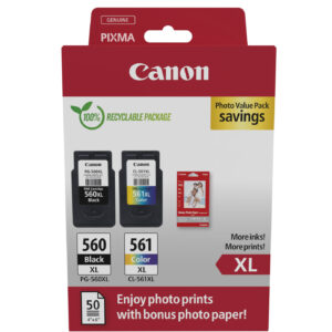 Canon PG-560XL/CL-561XL Photo Value Pack