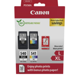 Canon PG-540L/CL-541XL Photo Value Pack