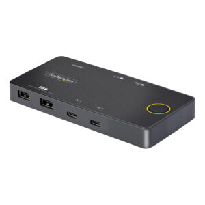 StarTech.com 2-Port USB-C KVM-Switch, 4K