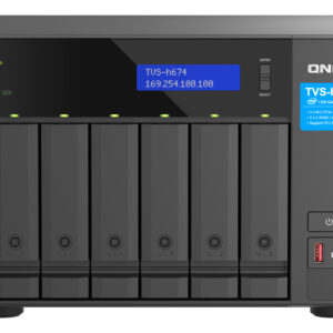 QNAP TVS-H674T - NAS-Server - 6 Schächte