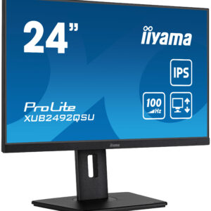 XUB2492QSU-B1 /24" ETE IPS,2560x1440@100