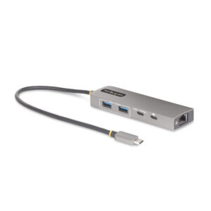 StarTech.com 3-Port USB-C Hub, 2.5GbE,10