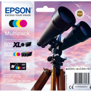 Epson 502XL Multipack - 4er-Pack - 19.1