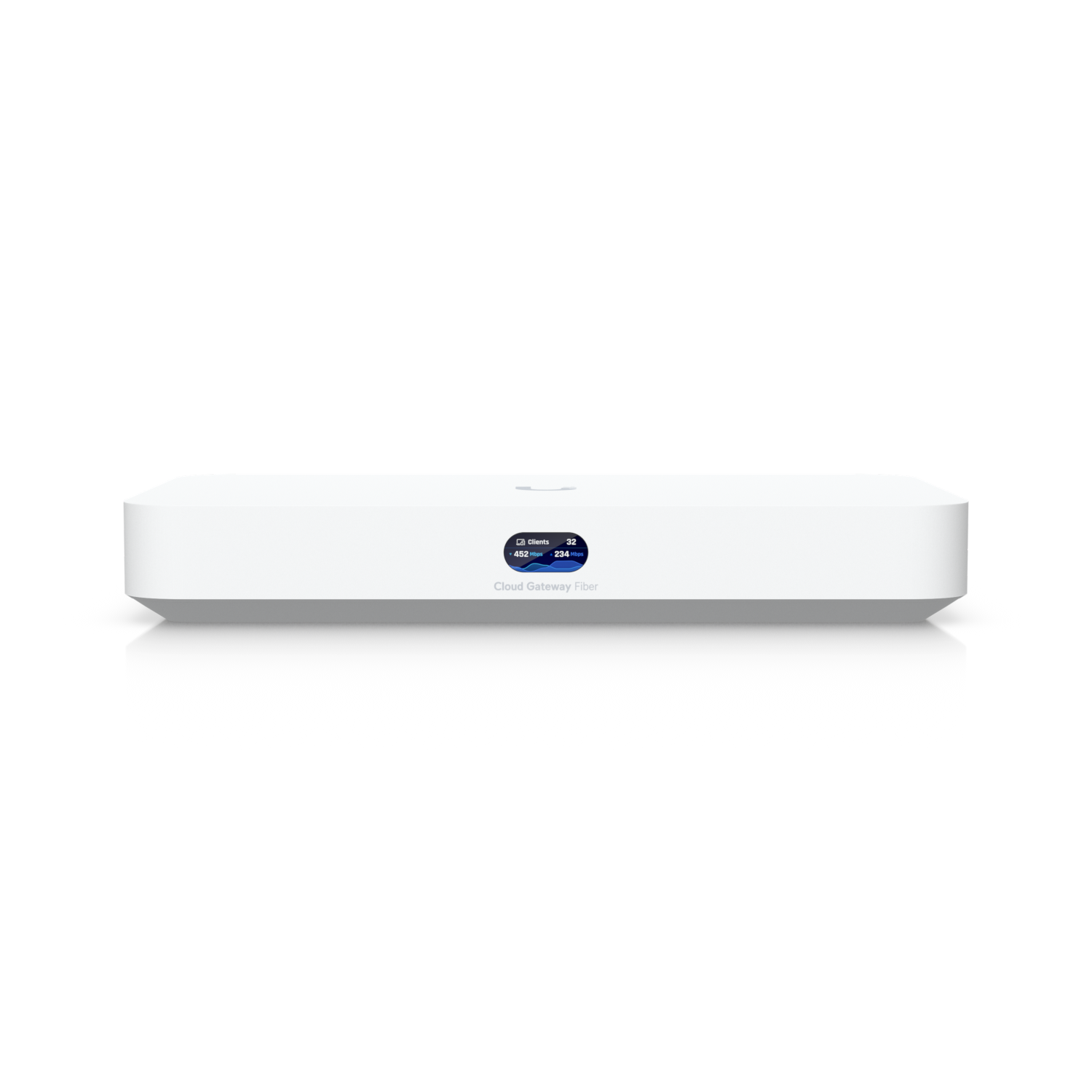 Ubiquiti Cloud Gateway Fiber • UniFi OS Console Full Stack • 5 Gbps IDS/IPS • 2x SFP+ • 1x 10 GbE • 4x 2,5 GbE • 50+ Devices • UCG-Fiber