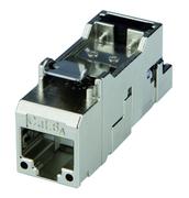 Telegärtner Modul, AMJ-S, CAT6A, TP/LSA, Snap-In, 2-Pack, (Keystone), T568A,
