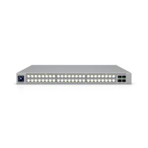 Ubiquiti Switch full managed Layer3 52 Port • 32x 10GbE • 16x 2,5GbE • PoE Budget 950W • 48x PoE bt • 4x SFP28 • 19" • UniFi • ECS-48-PoE