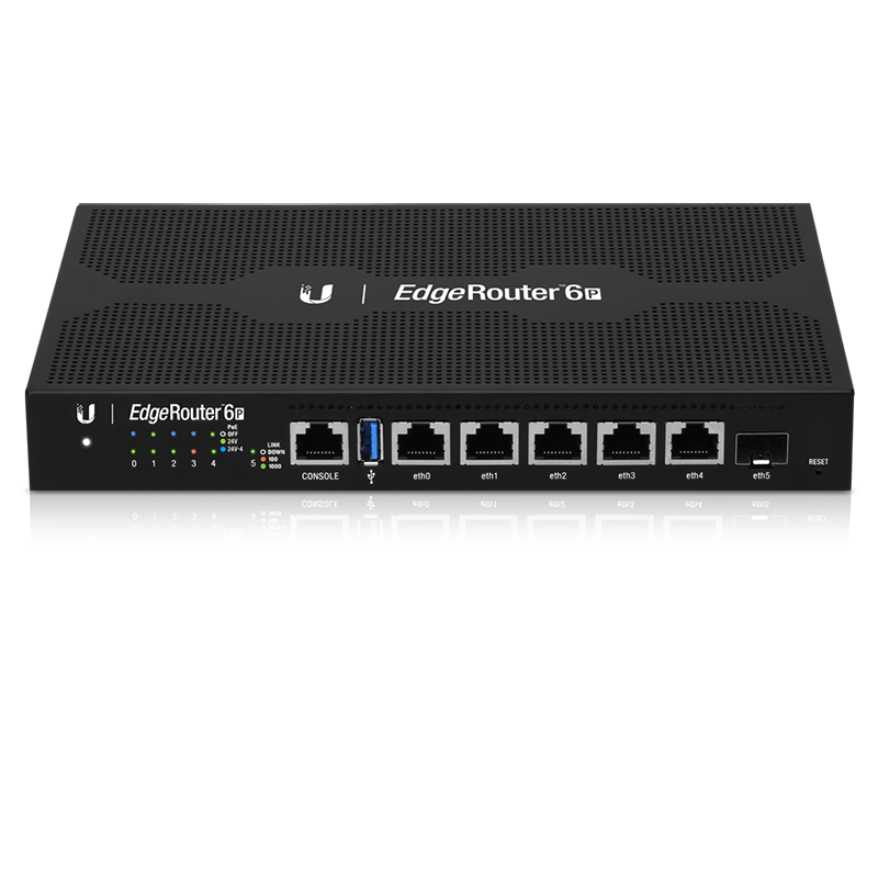 Ubiquiti EdgeRouter 6-Port with PoE, ER-6P