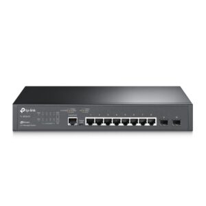 Omada by tp-link Switch full managed Layer2+ 10 Port • 8x 1 GbE • 2x SFP • 13" • Lüfterlos, Omada • SG3210