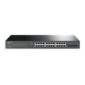 Omada by tp-link Switch full managed Layer2+ 28 Port • 24x 1 GbE • 4x SFP • PoE Budget 150 Watt • 16x PoE at • 19” • Omada • SG2428LP