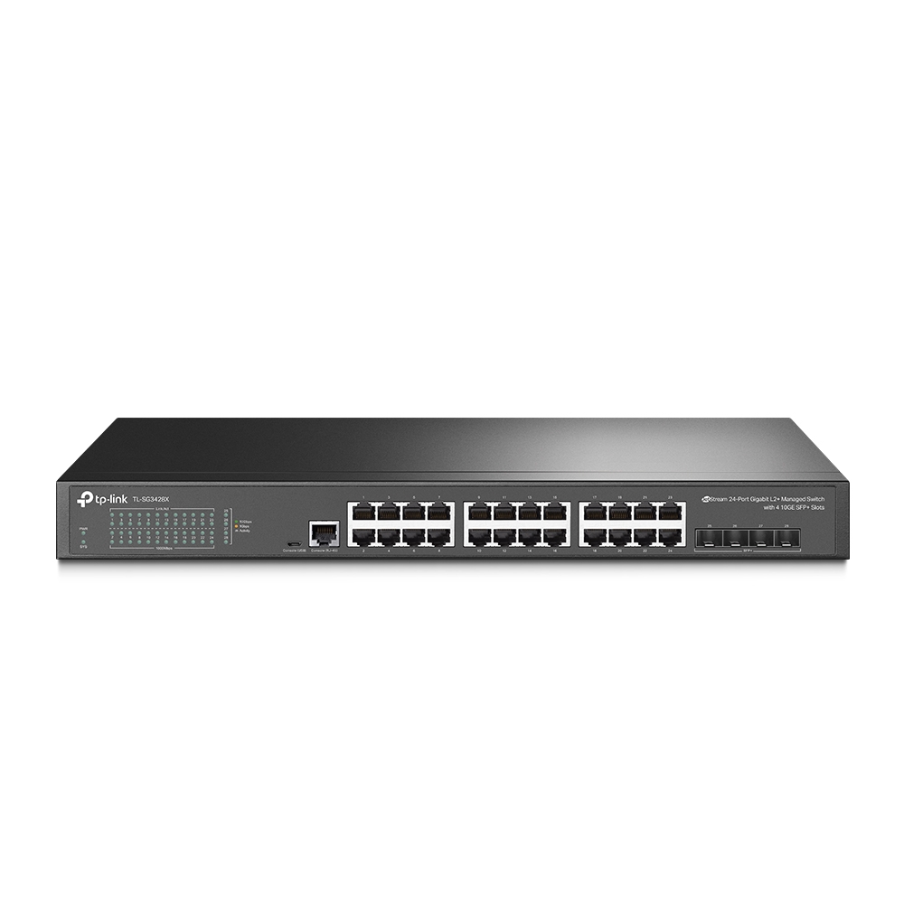 Omada by tp-link Switch full managed Layer2+ 28 Port • 24x 2.5 GbE • 4x SFP+ • Omada • SG3428X-M2