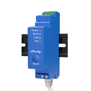 Shelly · Hutschiene · "Pro 1" · Relais · max. 16A · 1 Phase · 1 Kanal · WLAN · LAN · BT
