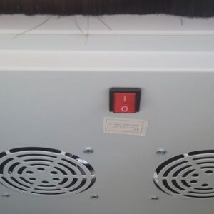 ALLNET 19"Schrank, zzbh. Ersatz Lüftereinheit für SNB-Serie, T 600, Lichtgrau,