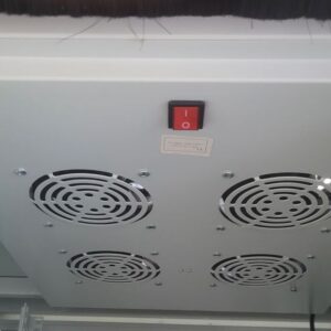 ALLNET 19"Schrank, zzbh. Ersatz Lüftereinheit für SNB-Serie, T 800, Lichtgrau,