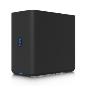 Ubiquiti UniFi NAS System UNAS 4 • 4x 2.5/3.5" HDD • 2x M.2 NVMe SSD • 1x 2.5GbE • 1x 5Gbps USB-C • black • UNAS-4-B
