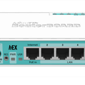 MikroTik RouterBOARD RB750Gr3, hEX, 5x Gigabit, USB, micro SD