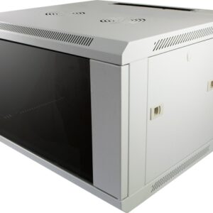ALLNET 19"Wandgehäuse, 18HE, 2-teilig, T600mm, Lichtgrau, SMB-Serie,
